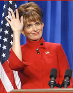 Tina Fey as Sarah Palin