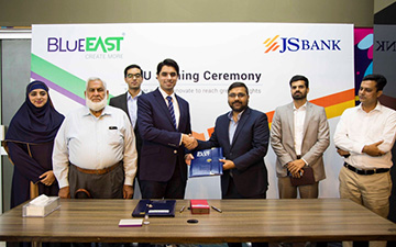 JS Bank partners with Blue East to form an IoT Banking Alliance in Pakistan