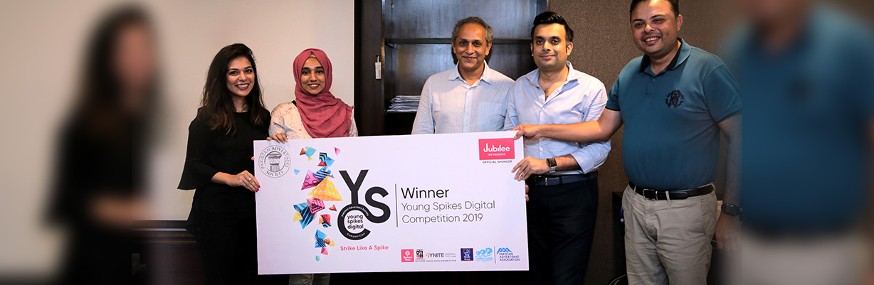 THROUGH THE YOUNG SPIKES DIGITAL COMPETITION, PAS WILL BE SENDING THE BRIGHTEST TEAM TO SPIKES ASIA FESTIVAL 2019