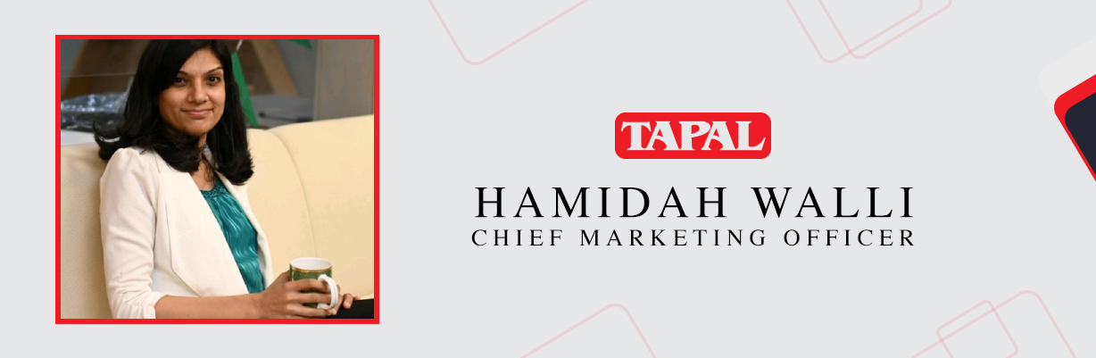 Tapal appoints Hamidah Wali as Chief Marketing Officer