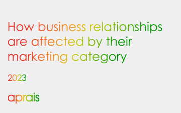 How business relationships are affected by their marketing category