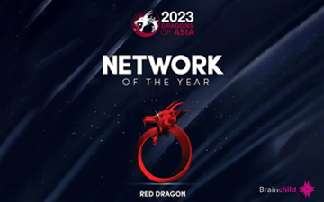 Brainchild wins Network of the Year at Dragons of Asia 2023 awards