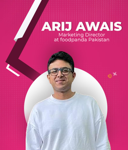 Arij Awais as the new Marketing Director at foodpanda Pakistan.