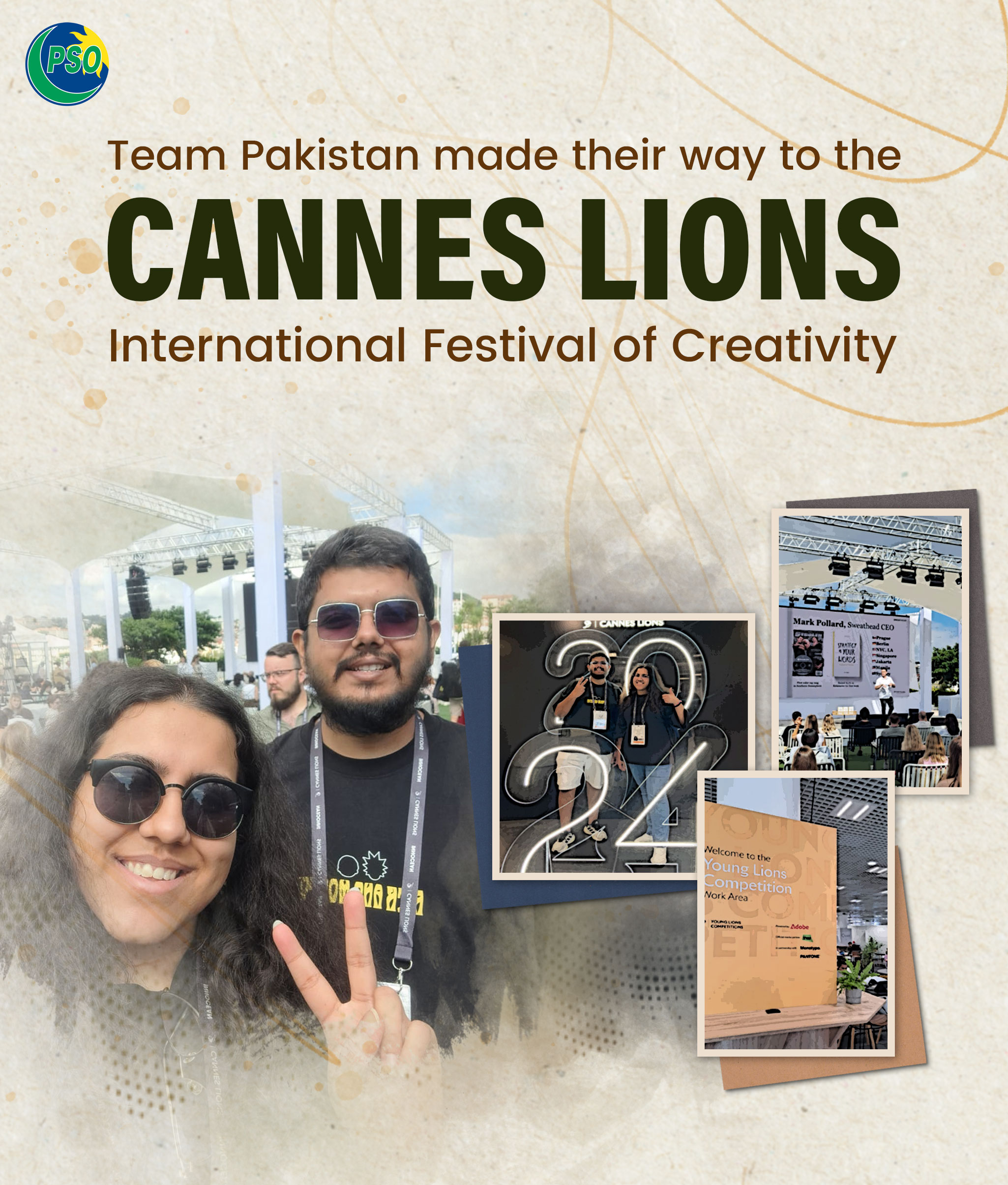 Team Pakistan made their way to the Cannes Lions International Festival of Creativity
